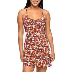 Outdoor Voices Original Exercise Dress in Paprika Bloom